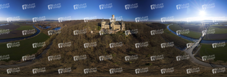 Luftaufnahme der Marienburg bei Nordstemmen