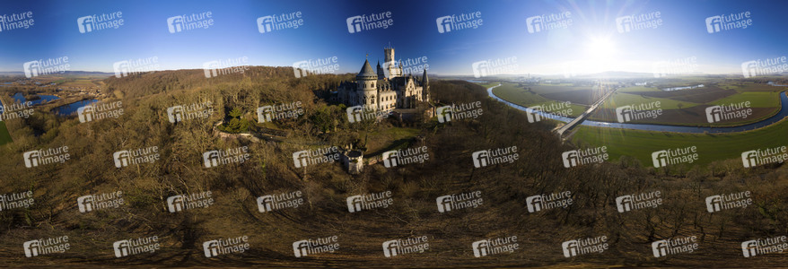 Luftaufnahme der Marienburg bei Nordstemmen