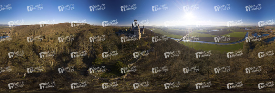 Luftaufnahme der Marienburg bei Nordstemmen