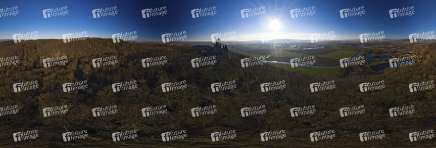 Luftaufnahme der Marienburg bei Nordstemmen