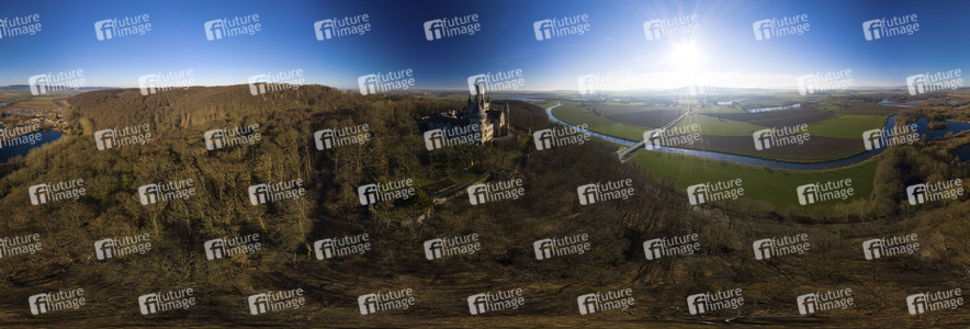 Luftaufnahme der Marienburg bei Nordstemmen