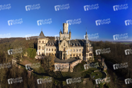 Luftaufnahme der Marienburg bei Nordstemmen