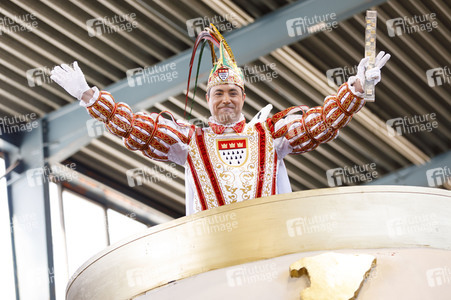 Richtfest für den Rosenmontagszug 2019 in Köln