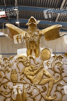 Richtfest für den Rosenmontagszug 2019 in Köln