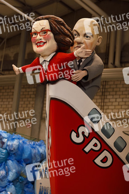 Richtfest für den Rosenmontagszug 2019 in Köln