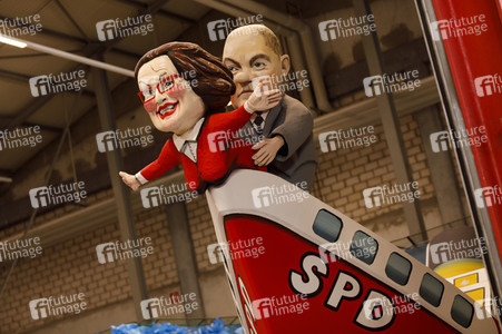 Richtfest für den Rosenmontagszug 2019 in Köln