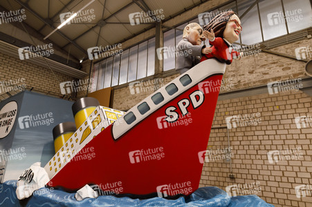 Richtfest für den Rosenmontagszug 2019 in Köln