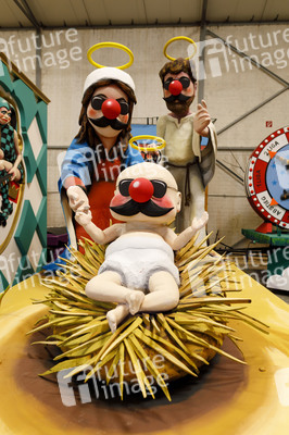 Richtfest für den Rosenmontagszug 2019 in Köln