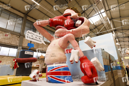 Richtfest für den Rosenmontagszug 2019 in Köln