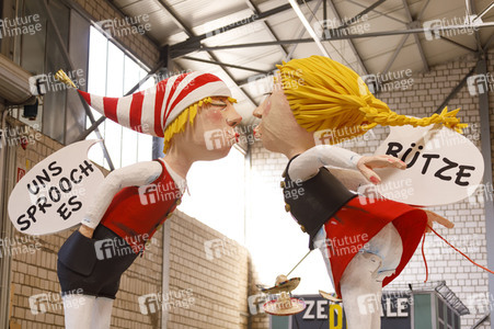 Richtfest für den Rosenmontagszug 2019 in Köln