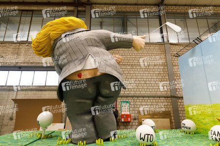 Richtfest für den Rosenmontagszug 2019 in Köln