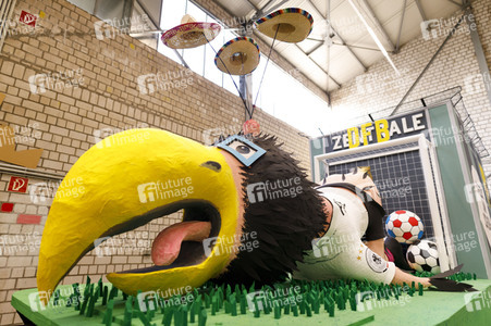 Richtfest für den Rosenmontagszug 2019 in Köln