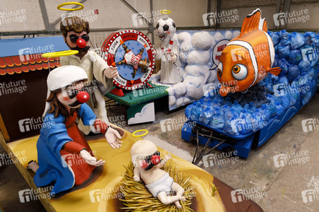 Richtfest für den Rosenmontagszug 2019 in Köln