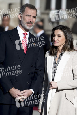 Begrüßungszeremonie für Präsident Vizcarra in Madrid