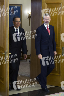 Empfang für Präsident Vizcarra in Madrid