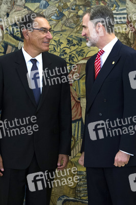 Empfang für Präsident Vizcarra in Madrid