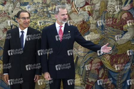 Empfang für Präsident Vizcarra in Madrid