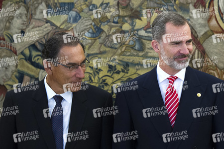 Empfang für Präsident Vizcarra in Madrid