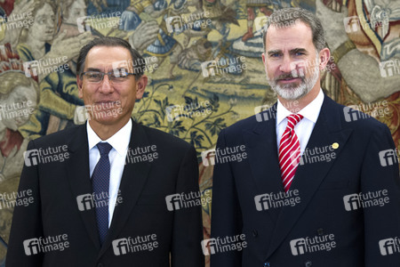 Empfang für Präsident Vizcarra in Madrid