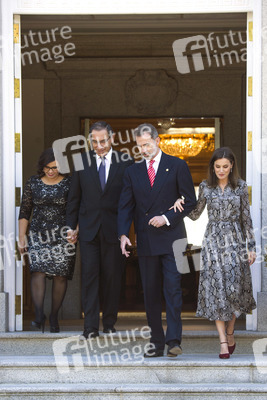 Präsident Vzicarra zu Gast bei den spanischen Royals in Madrid