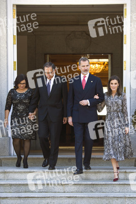 Präsident Vzicarra zu Gast bei den spanischen Royals in Madrid