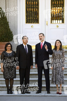 Präsident Vzicarra zu Gast bei den spanischen Royals in Madrid