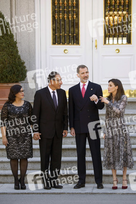 Präsident Vzicarra zu Gast bei den spanischen Royals in Madrid