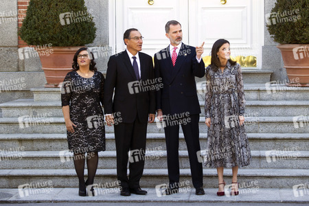 Präsident Vzicarra zu Gast bei den spanischen Royals in Madrid