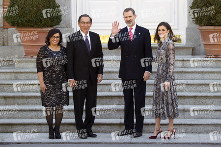 Präsident Vzicarra zu Gast bei den spanischen Royals in Madrid