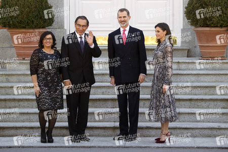 Präsident Vzicarra zu Gast bei den spanischen Royals in Madrid