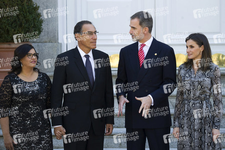 Präsident Vzicarra zu Gast bei den spanischen Royals in Madrid