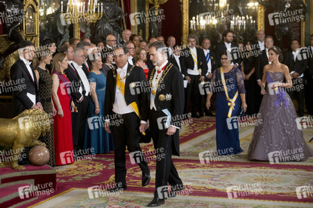 Gala Dinner für Präsident Vizcarra in Madrid