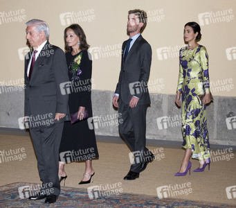 Empfang von Präsident Vizcarra zu Ehren der spanischen Royals in Madrid