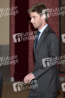 Empfang von Präsident Vizcarra zu Ehren der spanischen Royals in Madrid