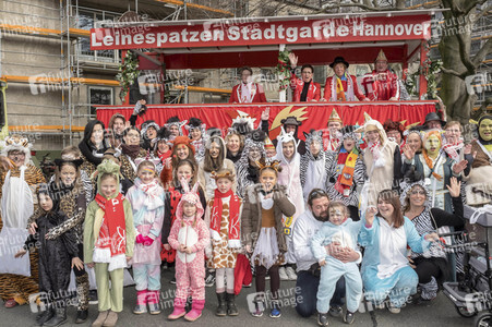 Karnevalsumzug 2019 in Hannover