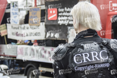 Demonstration gegen EU-Urheberrechtsreform in Berlin