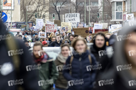 Demonstration gegen EU-Urheberrechtsreform in Berlin