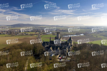 Luftaufnahme der Marienburg bei Nordstemmen