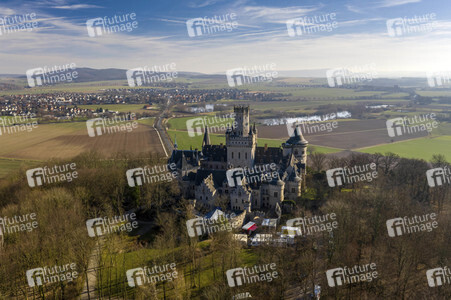Luftaufnahme der Marienburg bei Nordstemmen