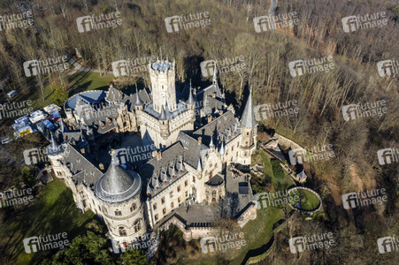 Luftaufnahme der Marienburg bei Nordstemmen