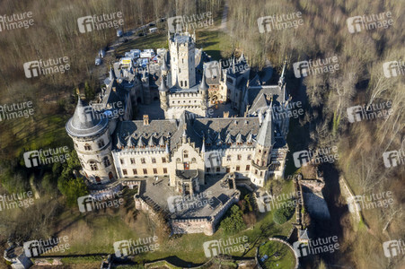 Luftaufnahme der Marienburg bei Nordstemmen