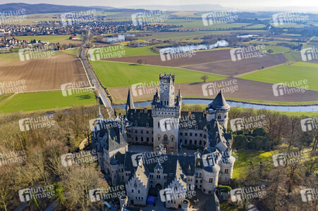 Luftaufnahme der Marienburg bei Nordstemmen