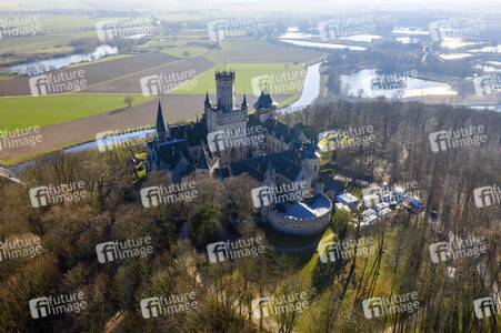 Luftaufnahme der Marienburg bei Nordstemmen