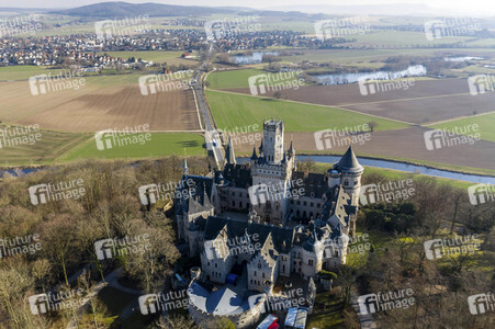 Luftaufnahme der Marienburg bei Nordstemmen