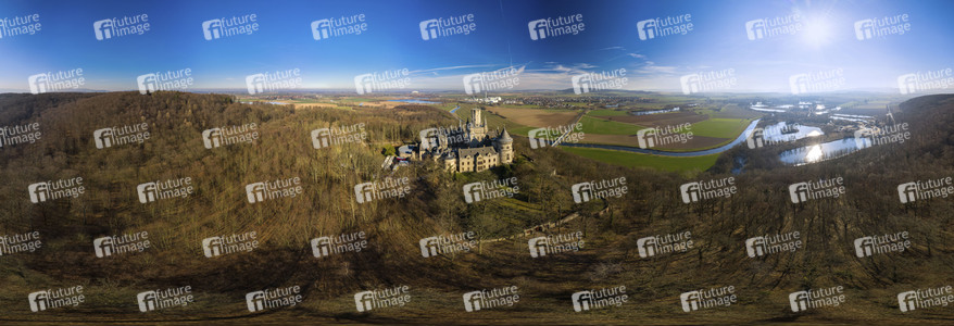 Luftaufnahme der Marienburg bei Nordstemmen