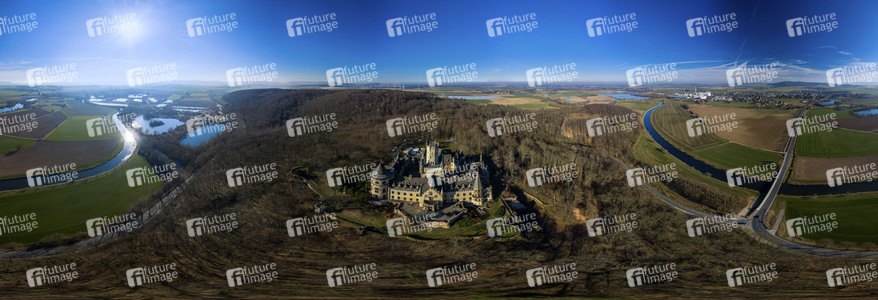 Luftaufnahme der Marienburg bei Nordstemmen