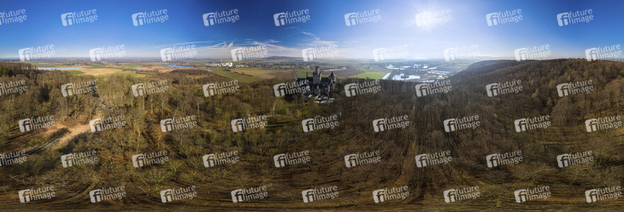 Luftaufnahme der Marienburg bei Nordstemmen