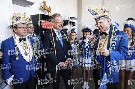 Rosenmontagsparty in der Staatskanzlei Hannover