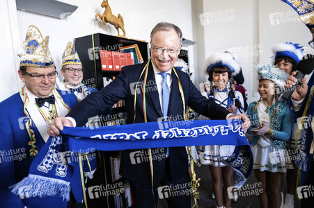 Rosenmontagsparty in der Staatskanzlei Hannover