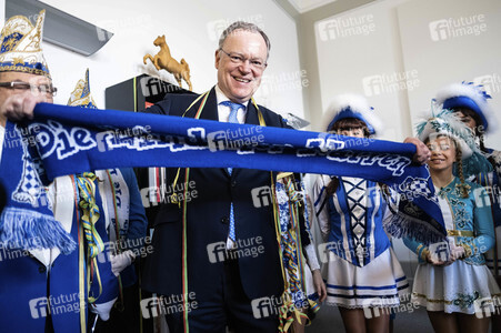 Rosenmontagsparty in der Staatskanzlei Hannover